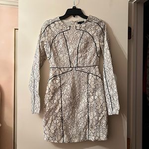 Aqua lace summer dress